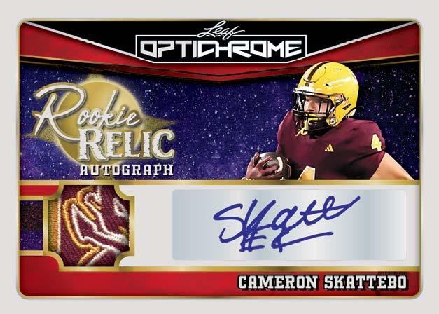 2025 Leaf Optichrome Football Hobby, 12 Box Case