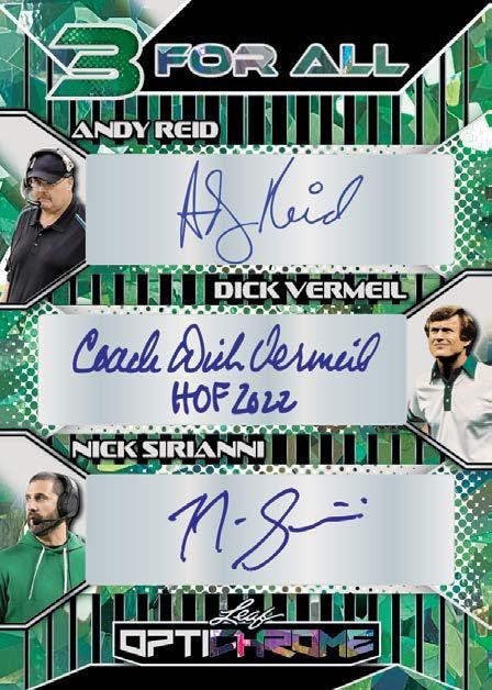 2025 Leaf Optichrome Football Hobby, 12 Box Case