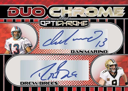 2025 Leaf Optichrome Football Hobby, 12 Box Case