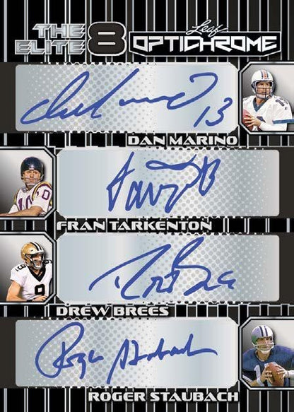 2025 Leaf Optichrome Football Hobby, 12 Box Case