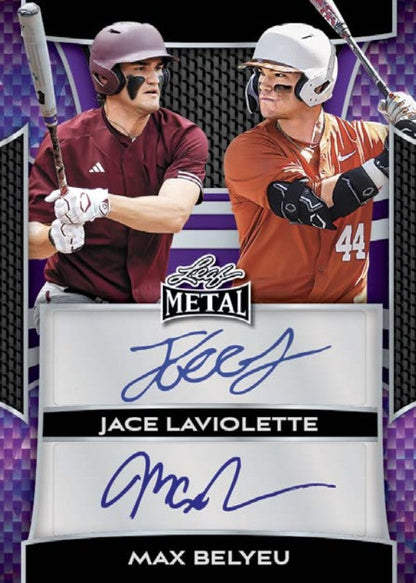 *LAST CASE* 2025 Leaf Metal Baseball Hobby, 12 Box Case