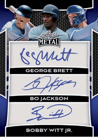2025 Leaf Metal Baseball Jumbo, Box