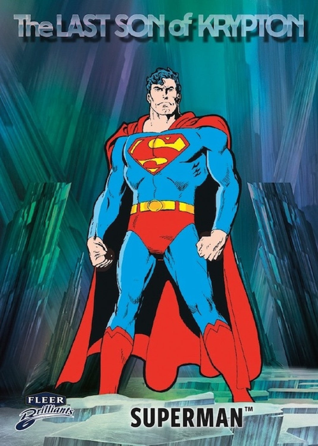 2025 Upper Deck Fleer Brilliants Superman, Mega Box
