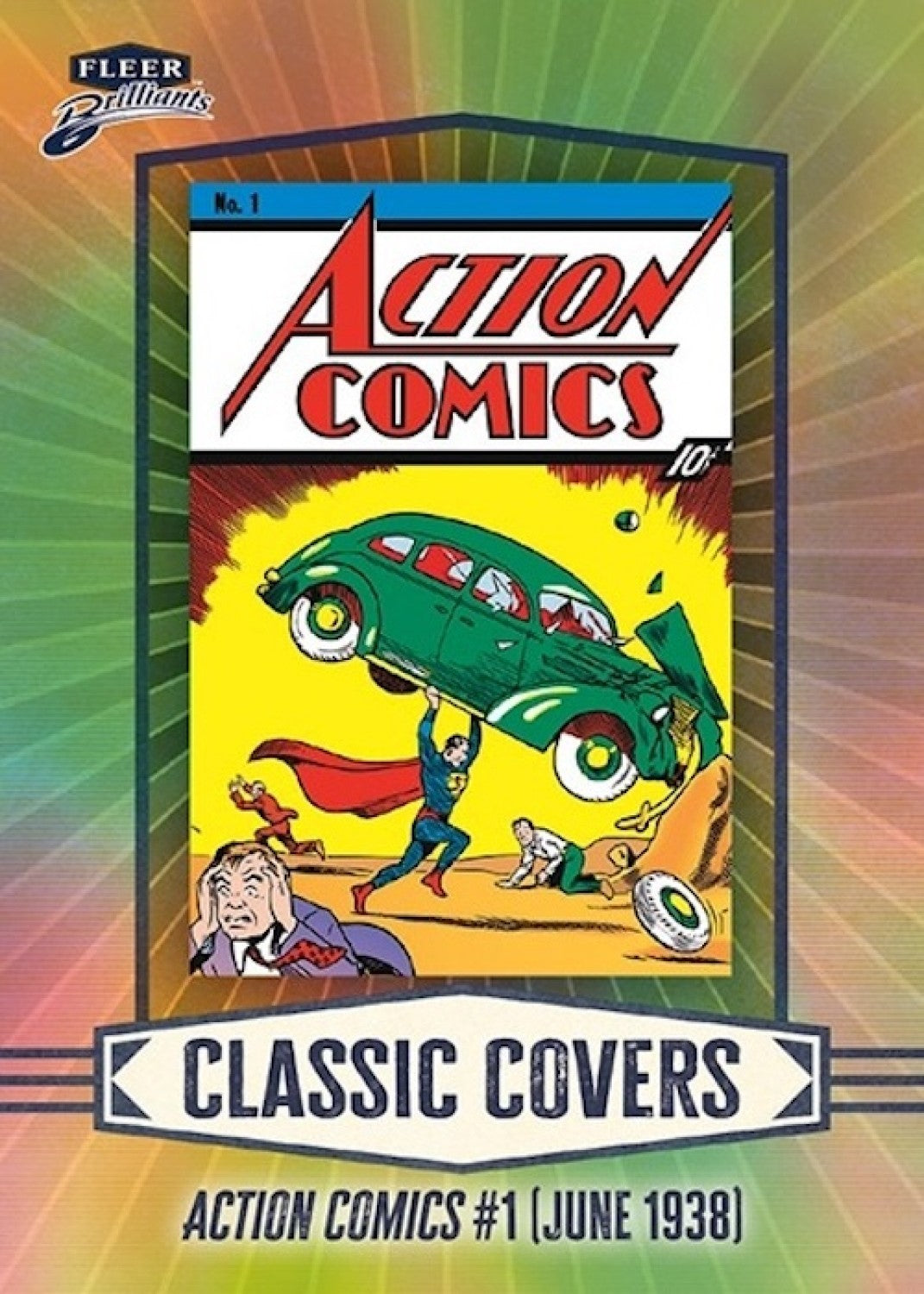 2025 Upper Deck Fleer Brilliants Superman, Mega Box