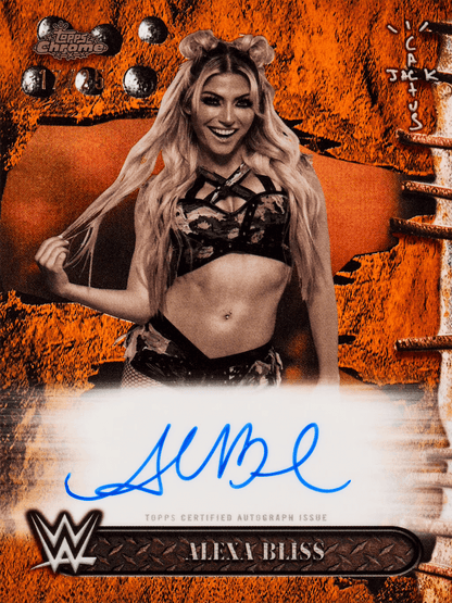 2025 Topps Chrome WWE x Cactus Jack Hobby, 12 Box Case