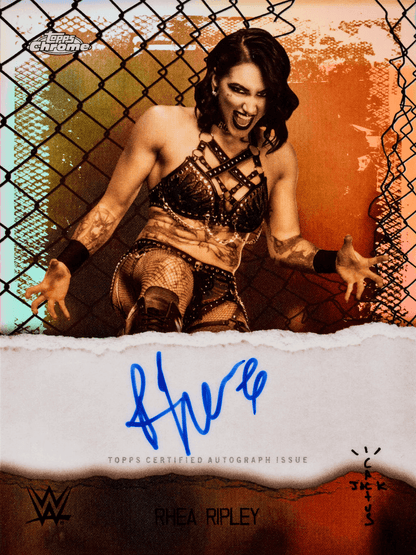 2025 Topps Chrome WWE x Cactus Jack Hobby, 12 Box Case