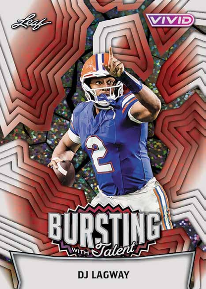 2025 Leaf Vivid Football Hobby, Box