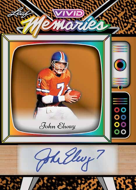2025 Leaf Vivid Football Hobby, Box