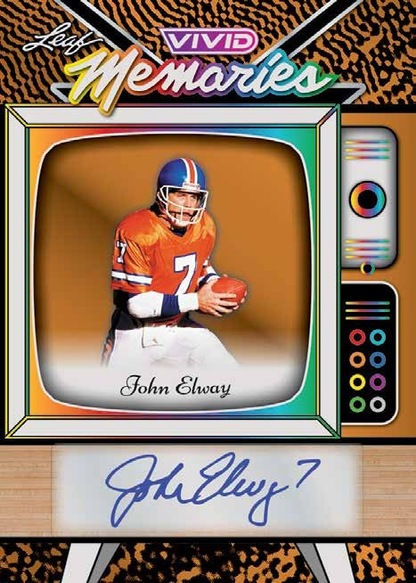 2025 Leaf Vivid Football Jumbo, Box