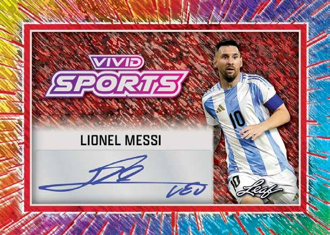 2025 Leaf Vivid Football Jumbo, Box