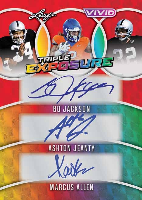 2025 Leaf Vivid Football Hobby, Box