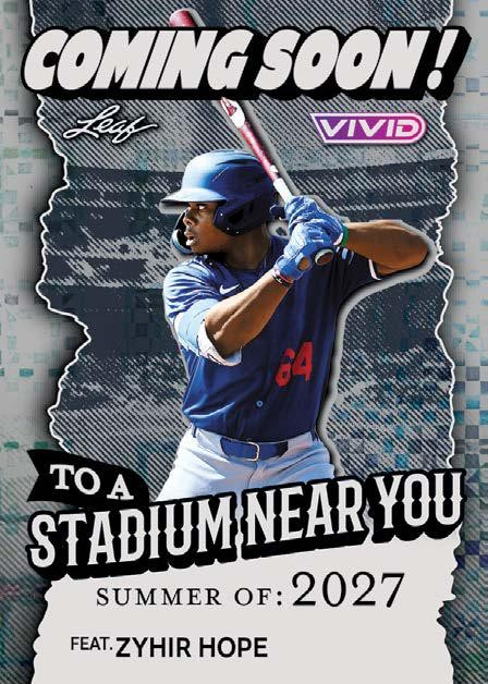 2025 Leaf Vivid Baseball Hobby, Box