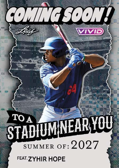 2025 Leaf Vivid Baseball Hobby, Box