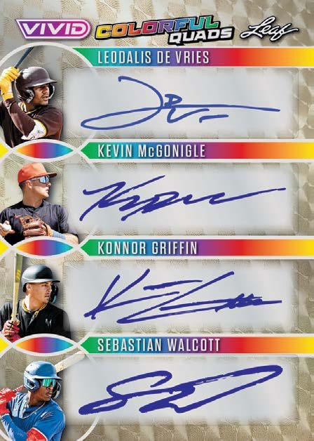 2025 Leaf Vivid Baseball Hobby, 12 Box Case