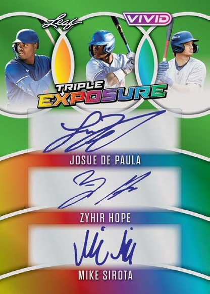 2025 Leaf Vivid Baseball Jumbo, Box