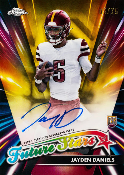 2024 Topps Chrome Football Blaster, 40 Box Case