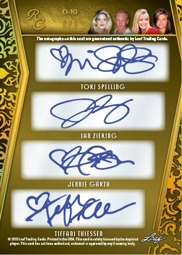 2025 Leaf Red Carpet Collection, Case