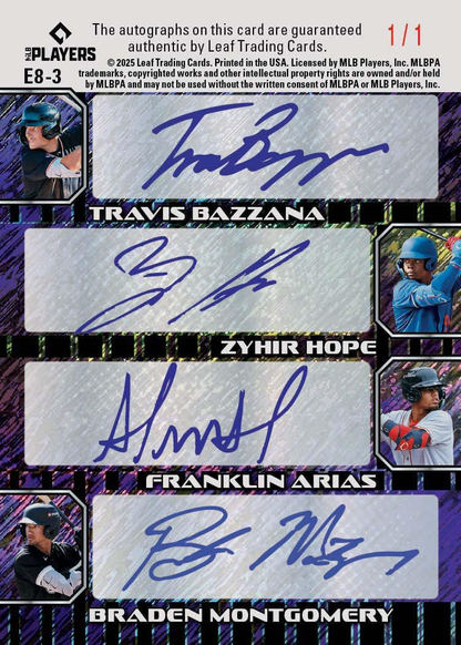 2025 Leaf Optichrome Baseball Hobby, 12 Box Case