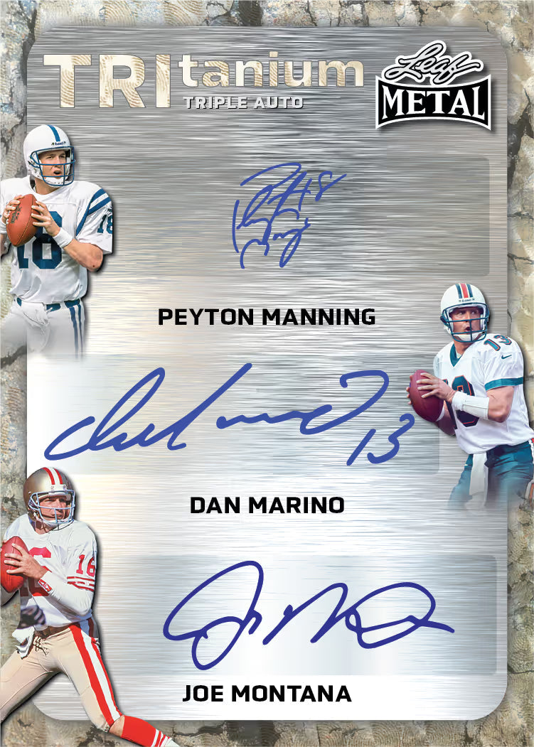 2026 Leaf Metal Football Jumbo, Box