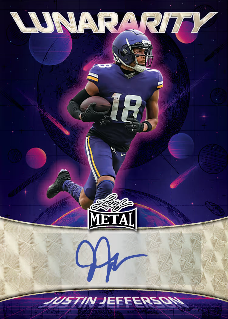 2026 Leaf Metal Football Jumbo, Box