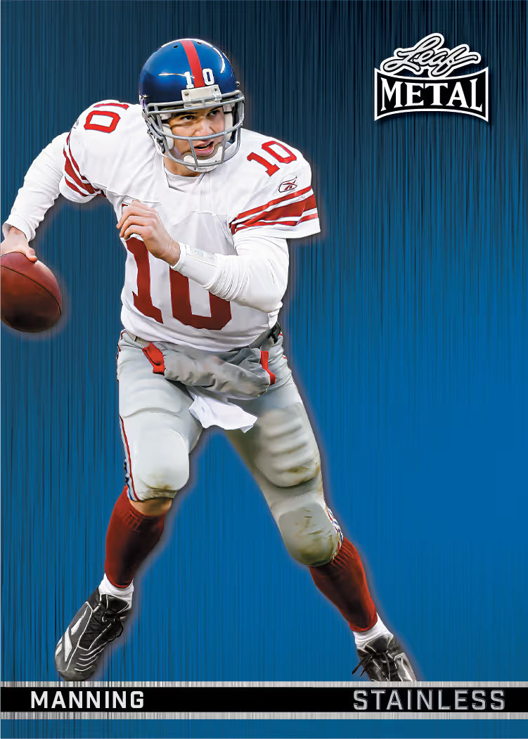 2026 Leaf Metal Football Hobby, 10 Box Case