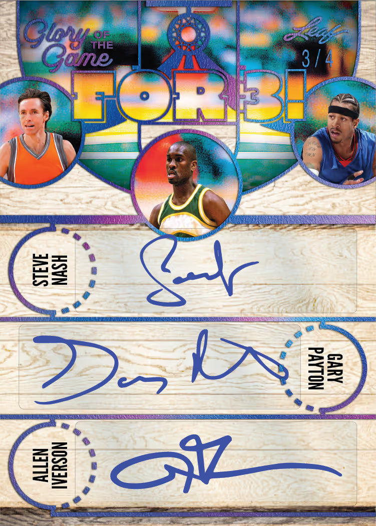 2025 Leaf Glory of the Game Basketball Hobby, Box