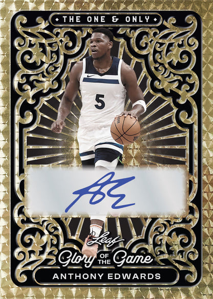 2025 Leaf Glory of the Game Basketball Hobby, 10 Box Case