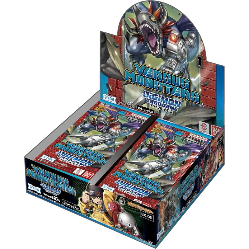 BANDAI Digimon Card Versus Monsters EX-09 Extra Booster Pack Box TCG JAPAN