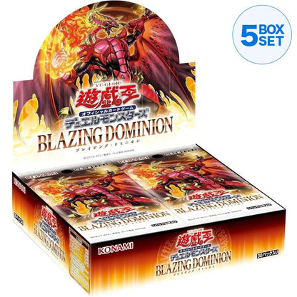 Konami Yu-Gi-Oh! OCG Duel Monsters Blazing Dominion Booster Pack Box TCG JAPAN