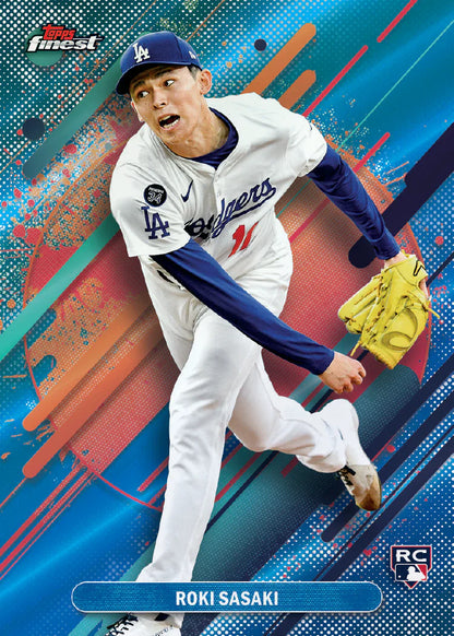 2025 Topps Finest Baseball Hobby, Box
