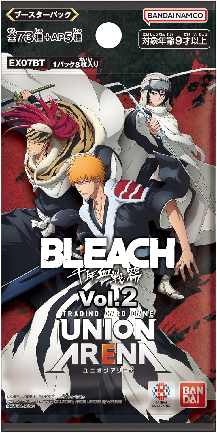 BANDAI Union Arena Bleach Thousand-Year Blood War Vol. 2 Booster Pack Box TCG