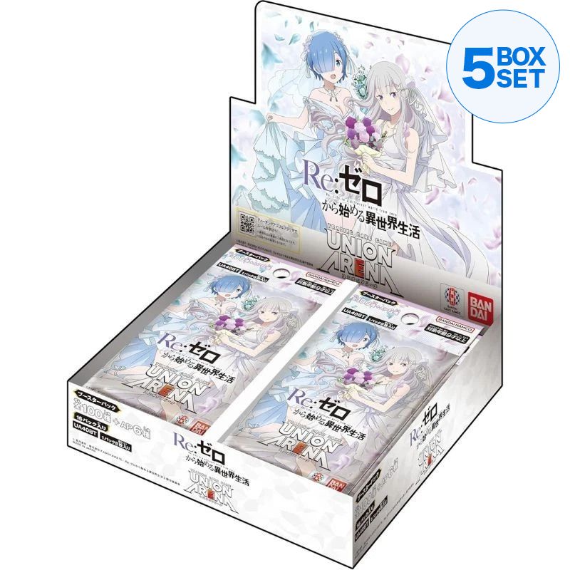 BANDAI Union Arena Re:Zero Starting Life in Another World Booster Box TCG