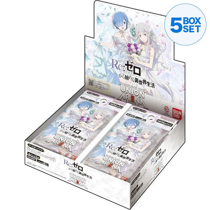 BANDAI Union Arena Re:Zero Starting Life in Another World Booster Box TCG