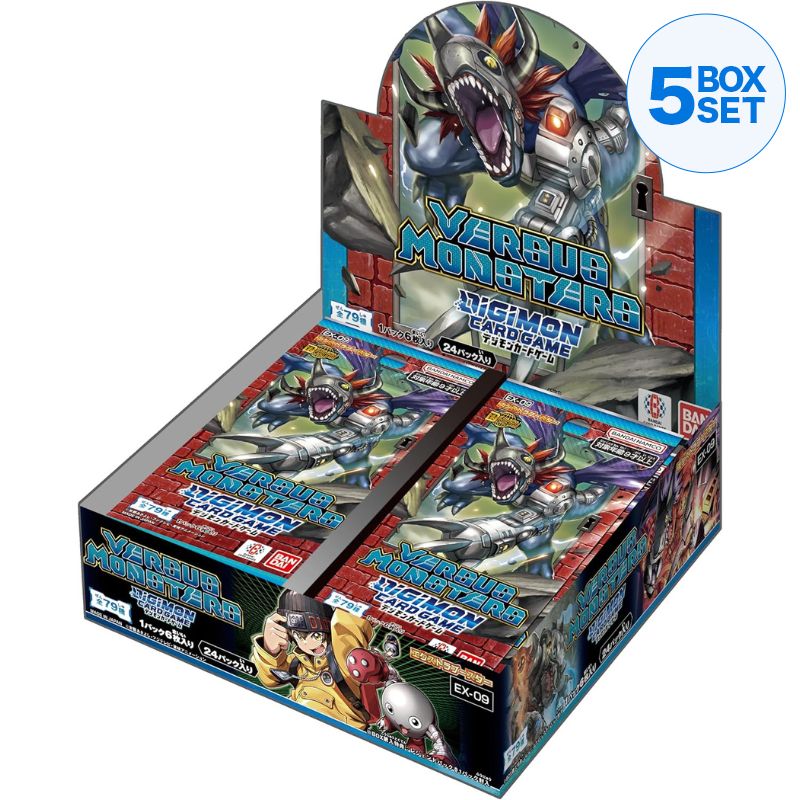 BANDAI Digimon Card Versus Monsters EX-09 Extra Booster Pack Box TCG JAPAN