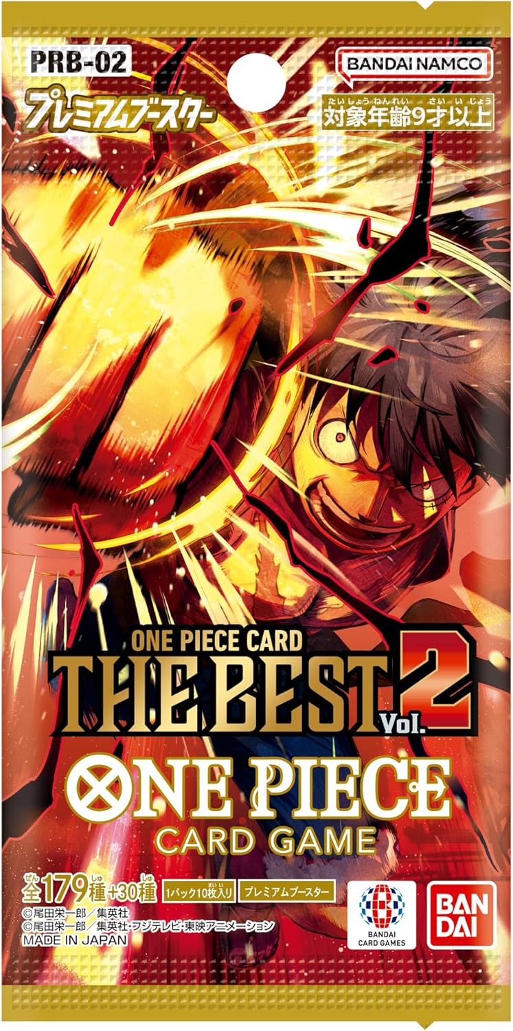 ONE PIECE Card Game Premium Booster ONE PIECE CARD THE BEST Vol.2 PRB-02 BOX