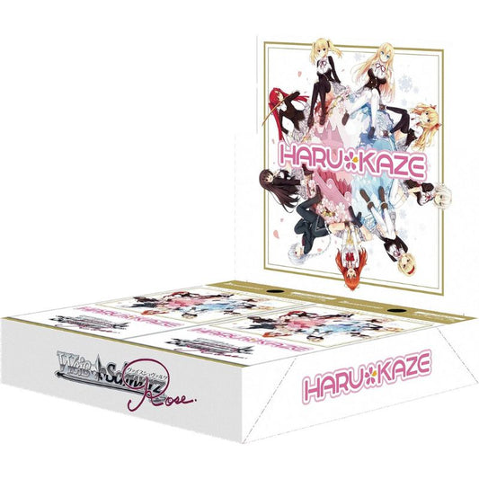 Weiss Schwarz Rose Harukaze Booster Pack Box TCG JAPAN OFFICIAL