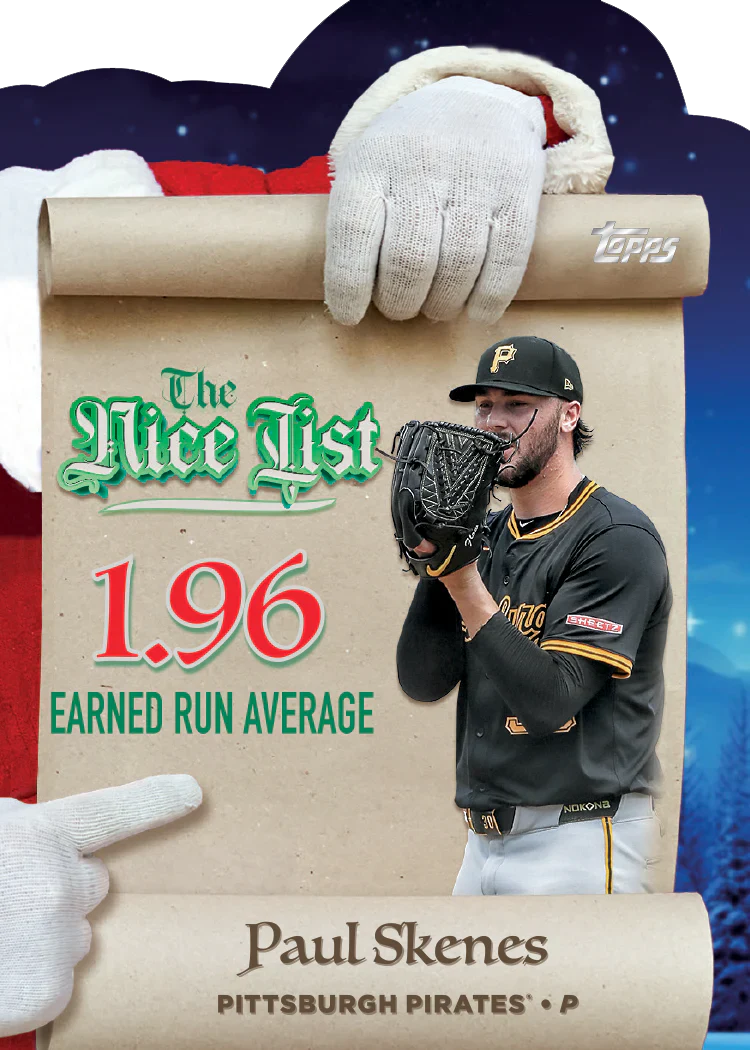 2025 Topps Holiday Baseball, Tin