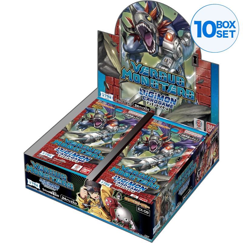 BANDAI Digimon Card Versus Monsters EX-09 Extra Booster Pack Box TCG JAPAN