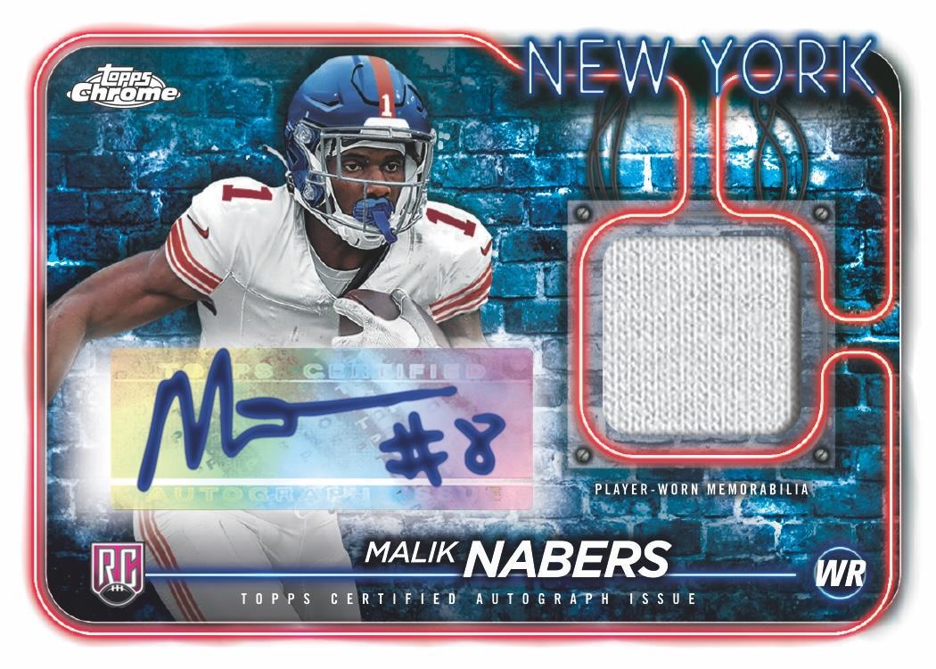 2024 Topps Chrome Football Blaster, 40 Box Case