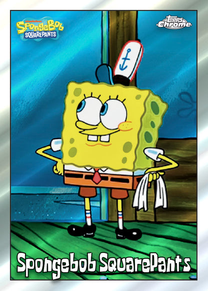 2025 Topps Chrome Spongebob Squarepants 25th Anniversary Hobby, Box