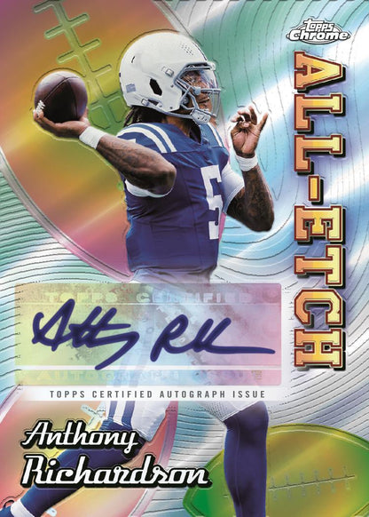 2024 Topps Chrome Football Blaster, Box
