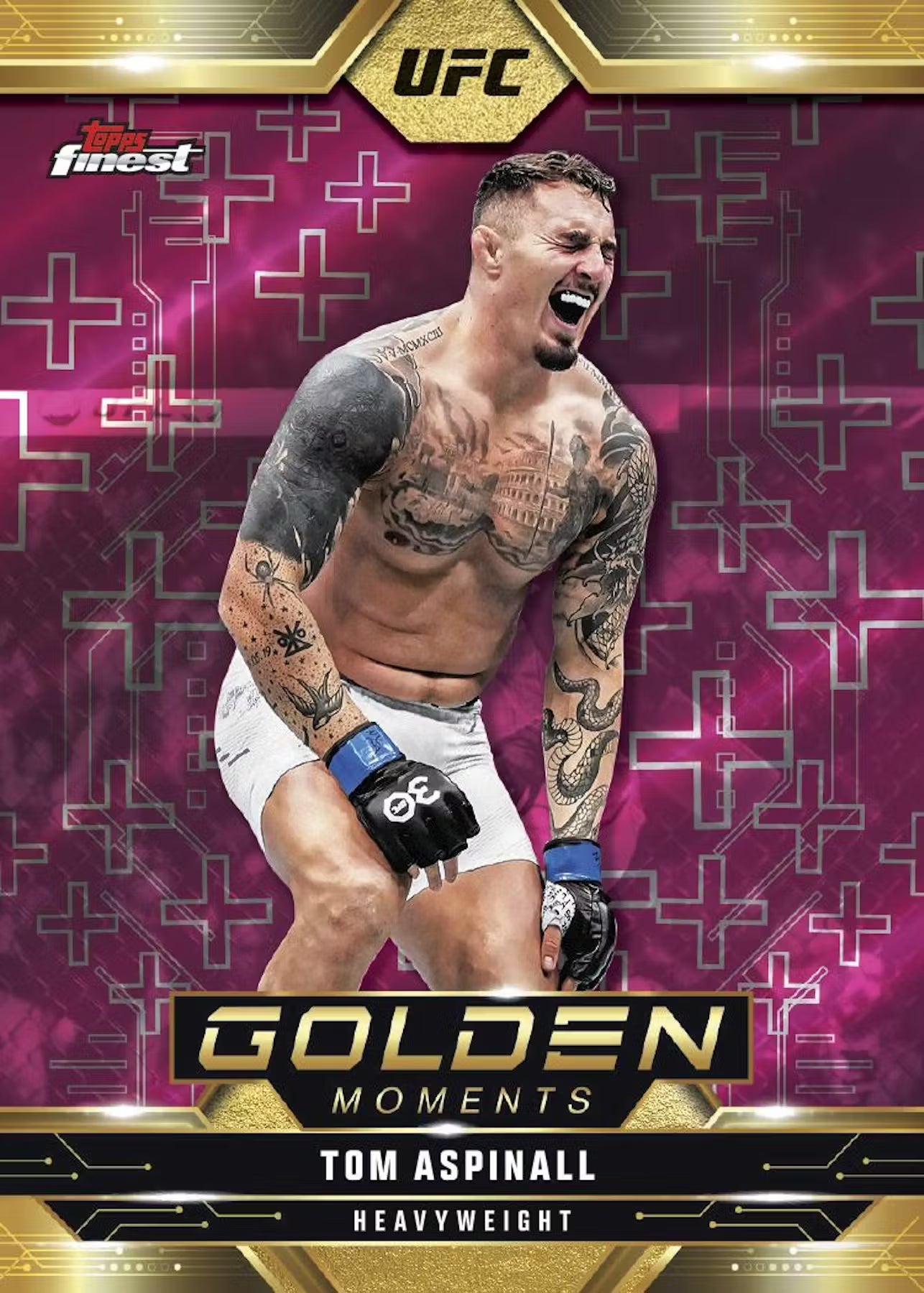 2025 Topps UFC Finest Hobby, 8 Box Case