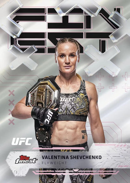 2025 Topps UFC Finest Hobby, Box
