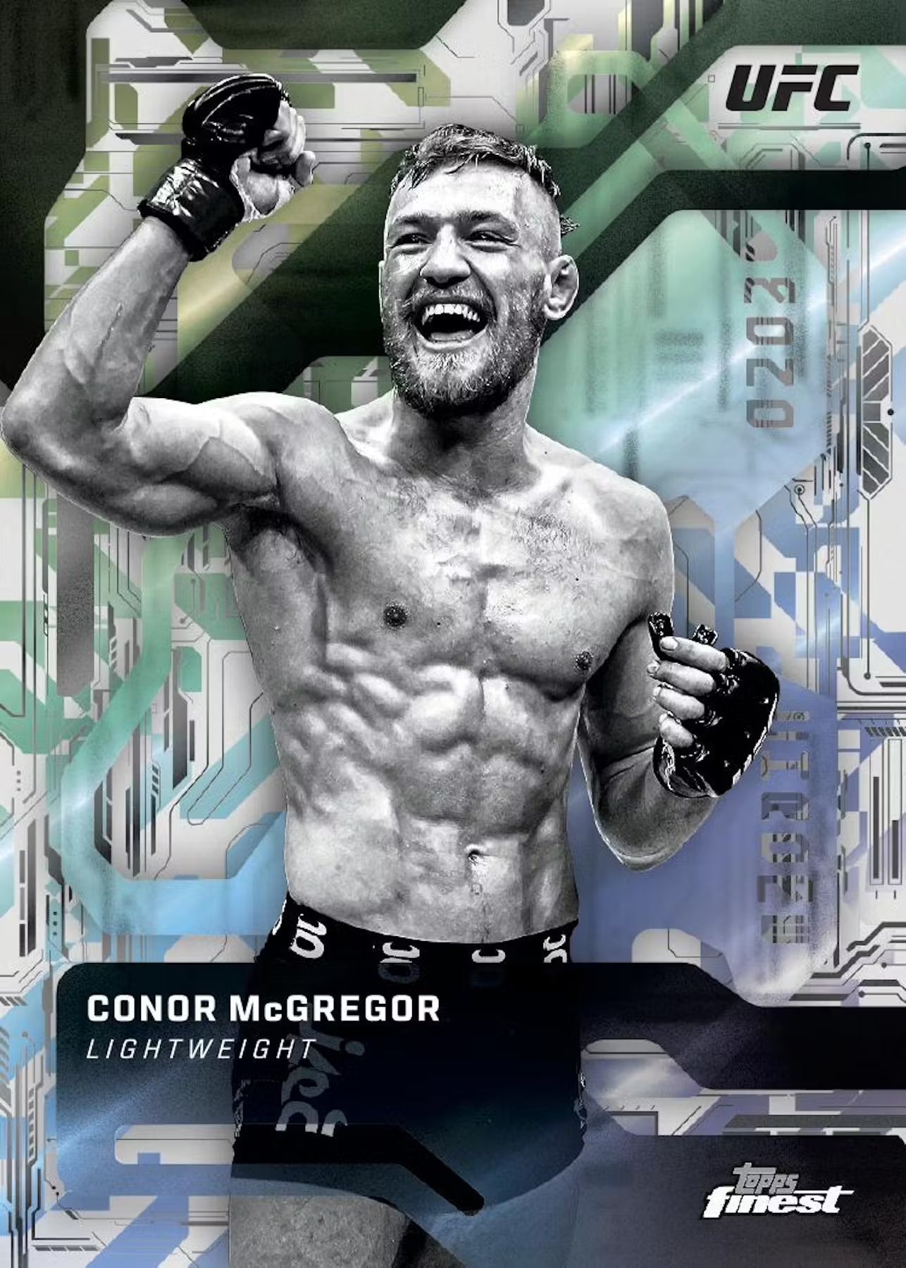 2025 Topps UFC Finest Hobby, 8 Box Case