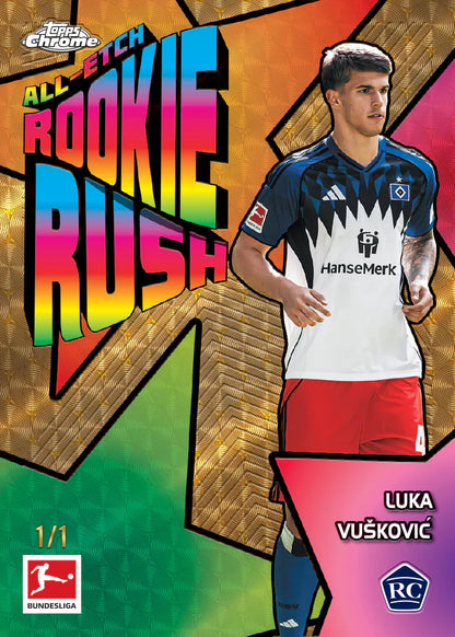 2025-26 Topps Chrome Bundesliga Soccer Hobby, Box