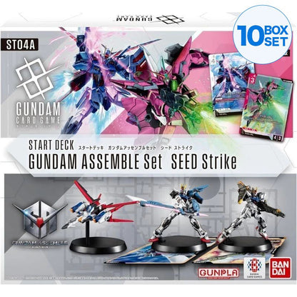 BANDAI Gundam Assemble Set SEED Strike Starter Deck ST04A TCG JAPAN