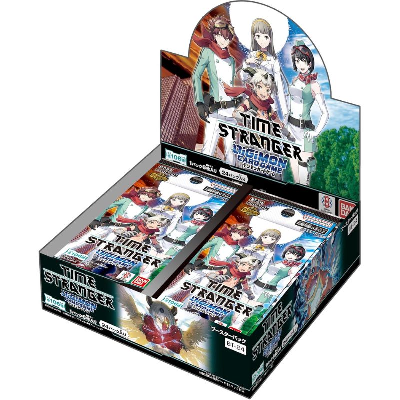BANDAI Digimon Card Game Time Stranger BT-24 Booster Pack Box TCG JAPAN OFFICIAL