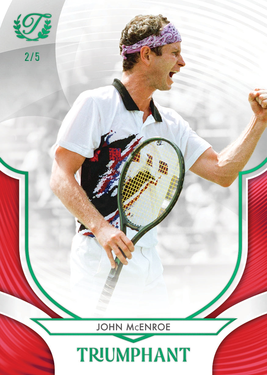 2025 Topps Triumphant Tennis Hobby, 10 Box Case