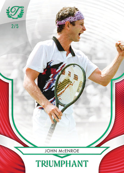 2025 Topps Triumphant Tennis Hobby, Box