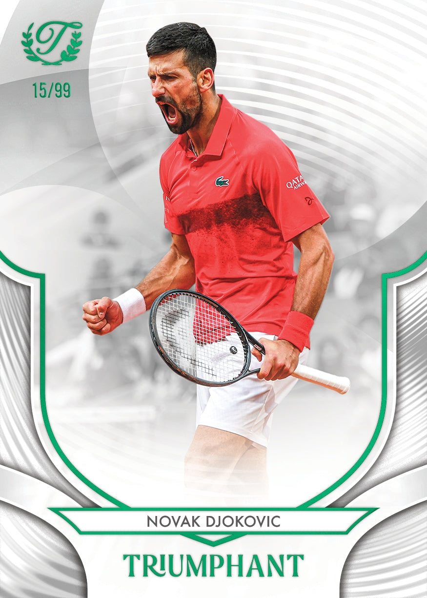 2025 Topps Triumphant Tennis Hobby, Box
